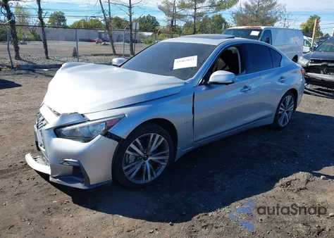 2019 Infiniti Q50 3.0T Sport from USA, damaged, VIN JN1EV7AR5KM591017
